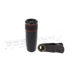 Universal Clip-on 8X 17mm Optical Zoom Telephoto Lens for Smartphones