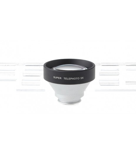 5X Super Telephoto Lens w/ Round Clip for Cellphones and Digital Cameras