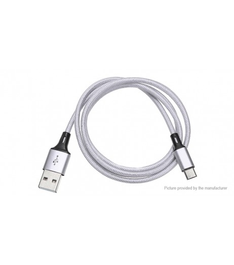 Micro-USB to USB 2.0 Braided Data Sync / Charging Cable (100cm)