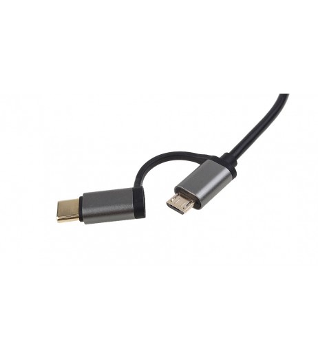 Authentic CHOETECH USB-C/Micro-USB to USB 2.0 Data & Charging Cable (120cm)